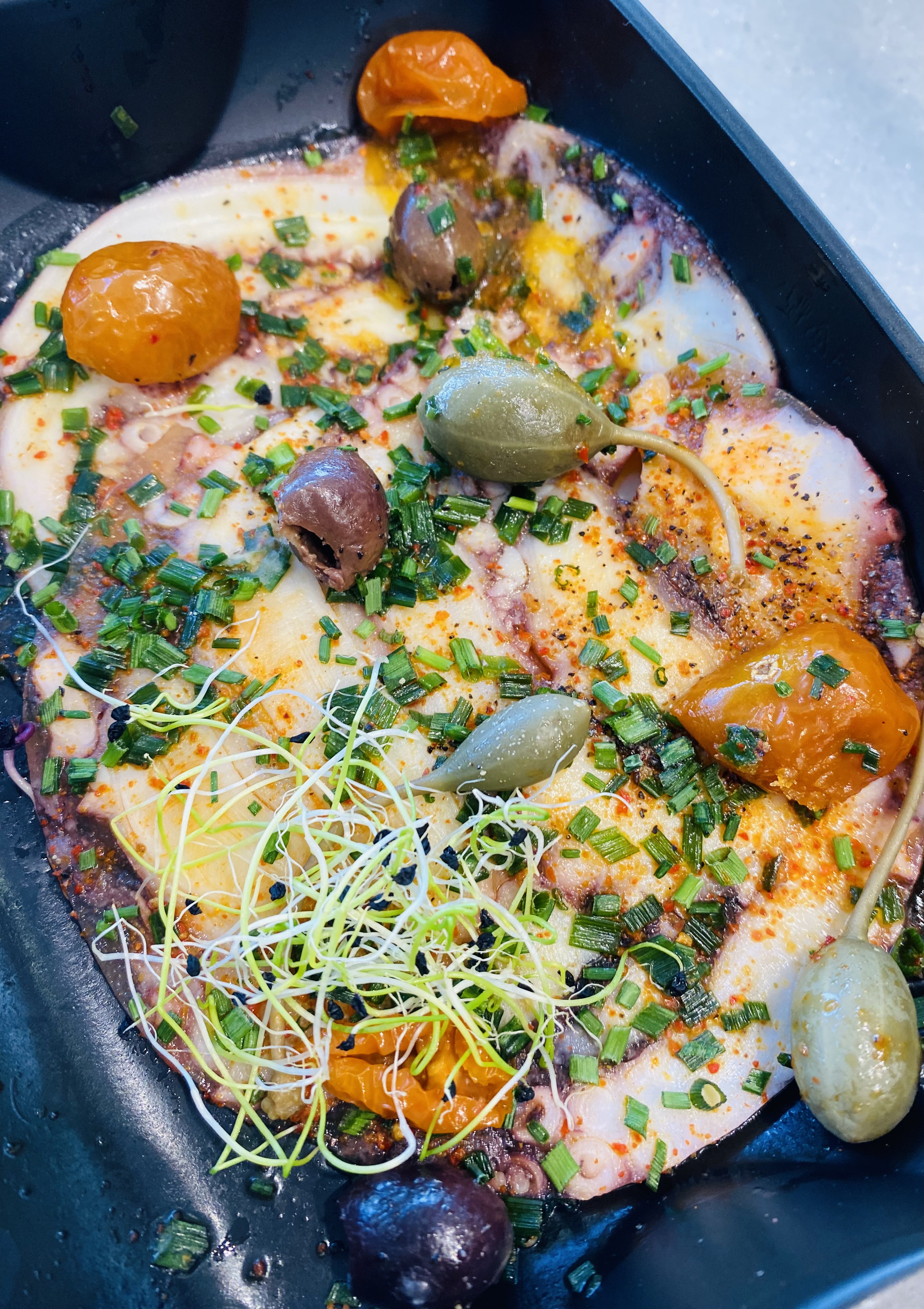Carpaccio de Poulpe de Roc Parfums d'Italie