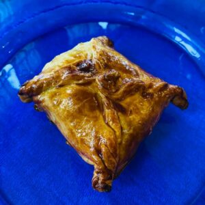 Croustade aux crevettes sauce forestière