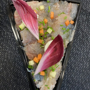 Le Gravlax de Daurades royales sauvages de Méditerranée